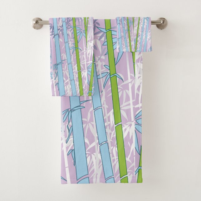 Bamboo Bath Towel Set (Insitu)