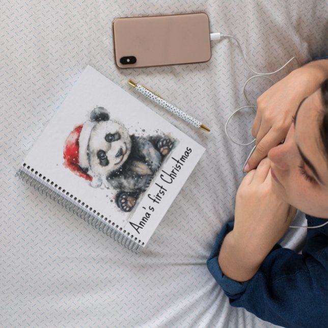 Bamboo Bear's First Christmas, custom Notebook (Creator Uploaded)