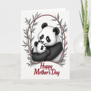 Bamboo Bears Mothers Day Card