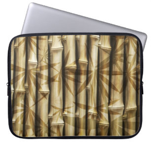 BAMBOO BEAUTY LAPTOP SLEEVE