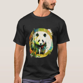 Bamboo Bites Kawaii Panda Snacks In Bamboo Forest  T-Shirt