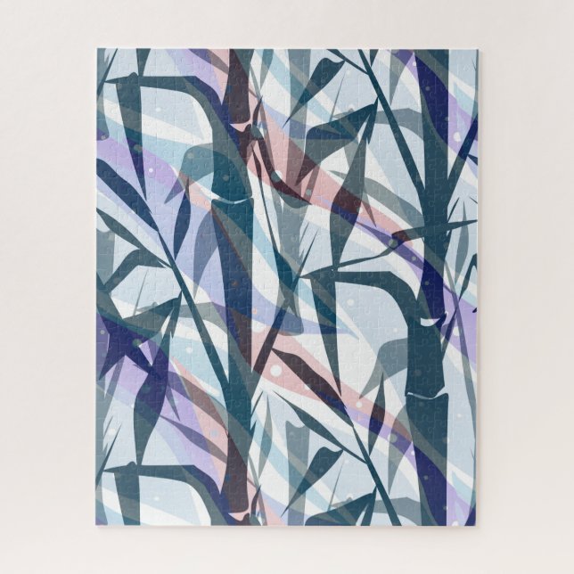Bamboo branches. jigsaw puzzle (Vertical)