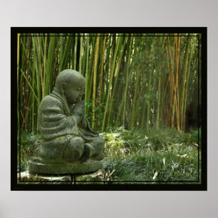 Bamboo Buddha Print -24x20 -other sizes available