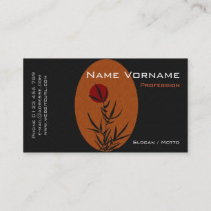 bamboo business card