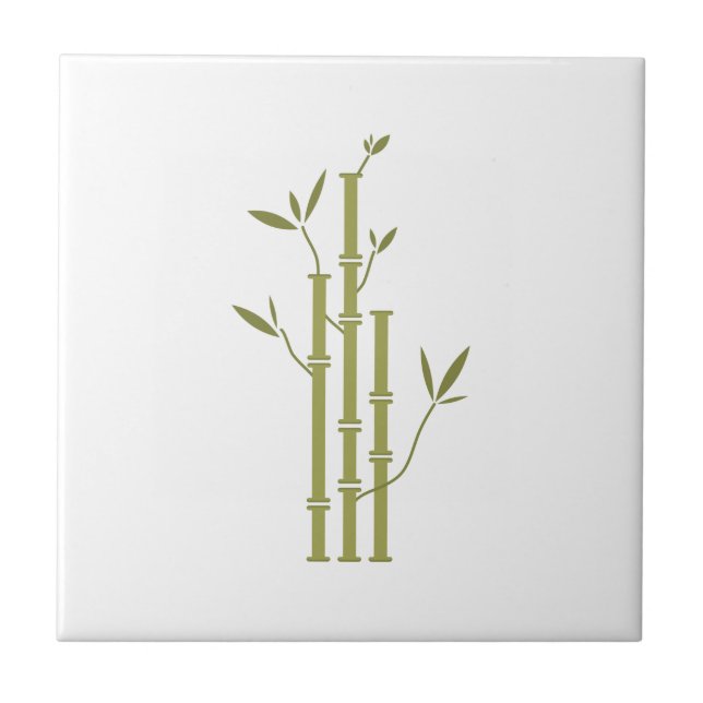 Bamboo Ceramic Tile (Front)
