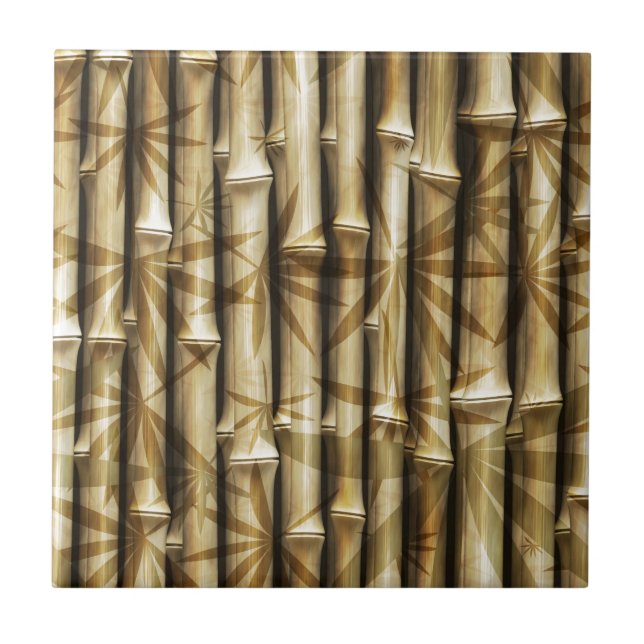 bamboo ceramic tile (Front)