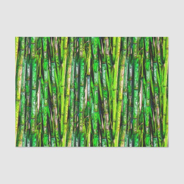 Bamboo Chrome 1 & 2 Tissue Paper (Front)