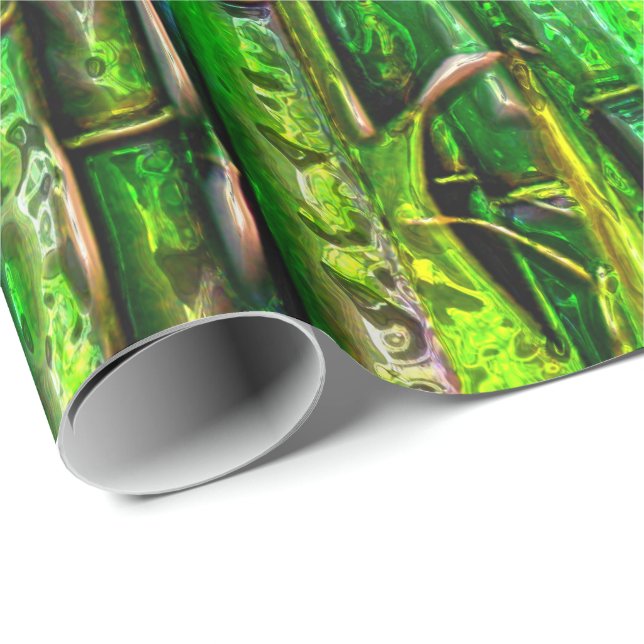 Bamboo Chrome 1 Wrapping Paper (Roll Corner)