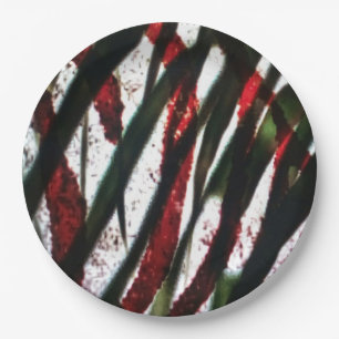 Bamboo Crossing Paper Plate