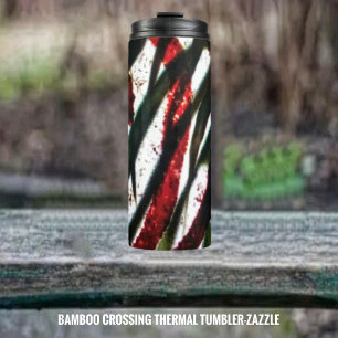 Bamboo Crossing   Thermal Tumbler