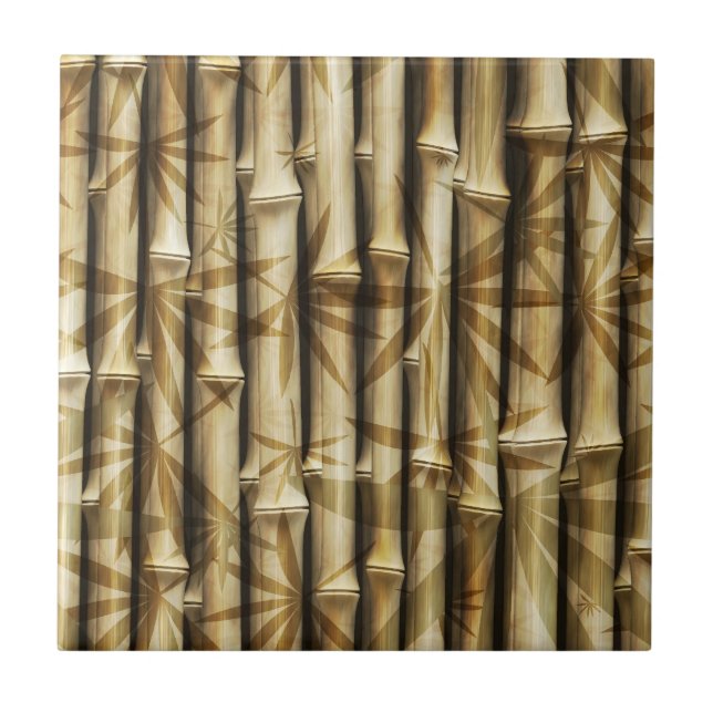 Bamboo Design Tile (Front)