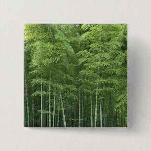 Bamboo Forest 15 Cm Square Badge