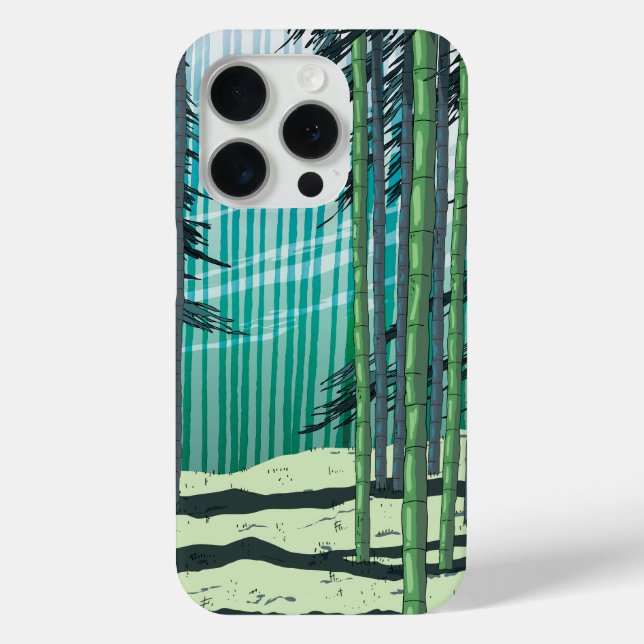 Bamboo Forest Case-Mate iPhone Case (Back)
