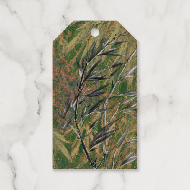 Bamboo forest gift tags (Back)