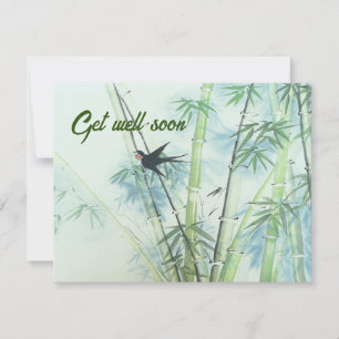 Bamboo Forest - green Card
