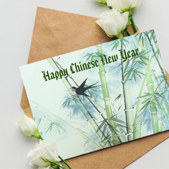 Bamboo Forest - green Card (Creator Uploaded)