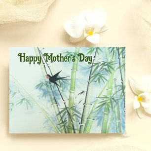 Bamboo Forest - green Card