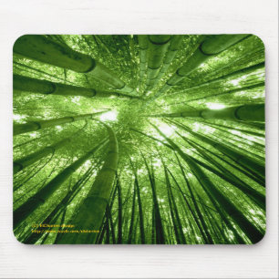 Bamboo forest mousepad