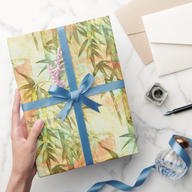 Bamboo Forest Painting Wrapping Paper (Gifting)