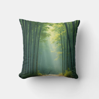 bamboo forest pillow