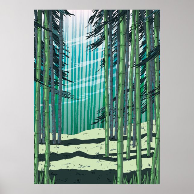 Bamboo Forest Poster (Front)