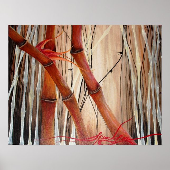 Bamboo Forest Poster (Front)