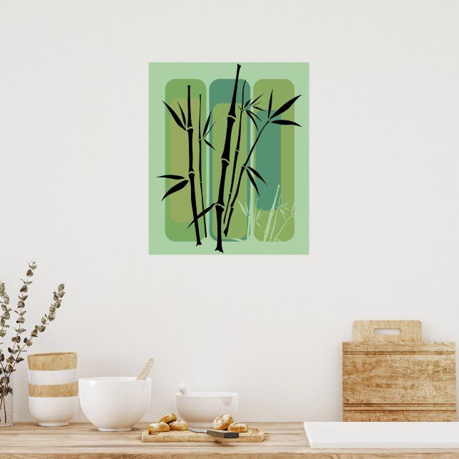 Bamboo Forest Poster (Kitchen)