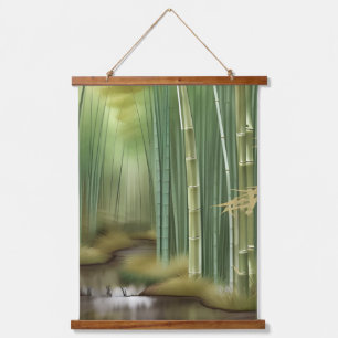Bamboo Forest   Traditional Chinese Painting Hanging Tapestry