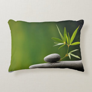 Bamboo Forest Tranquil Peaceful Nature Decorative Cushion