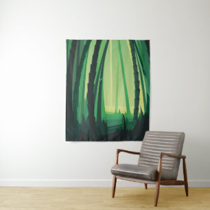  Bamboo forests Tapestry