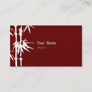 Bamboo Green Business Card