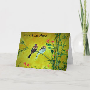 Bamboo Greeting Card