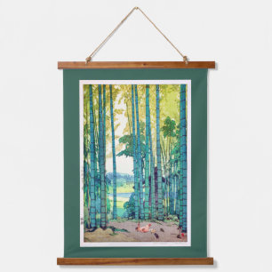 Bamboo Grove, Hiroshi Yoshida, Woodcut Hanging Tapestry