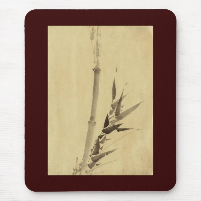 Bamboo, Hokusai Japanese Fine Art Mouse Pad (Front)