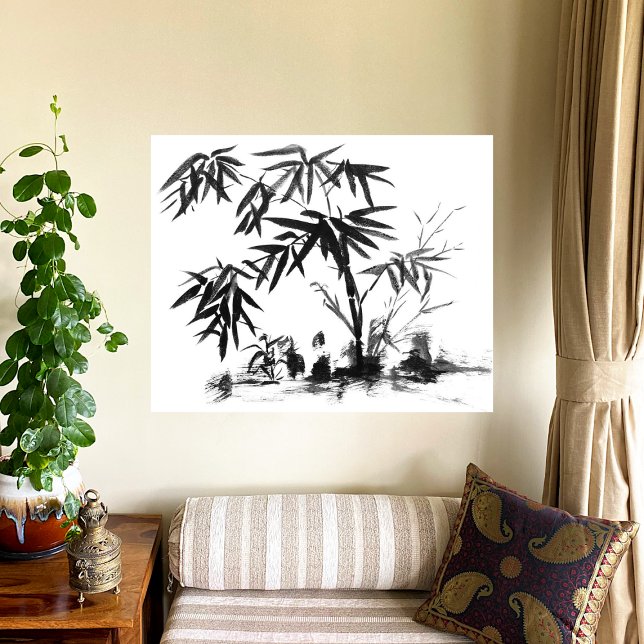 Bamboo in Water Poster (Creator Uploaded)