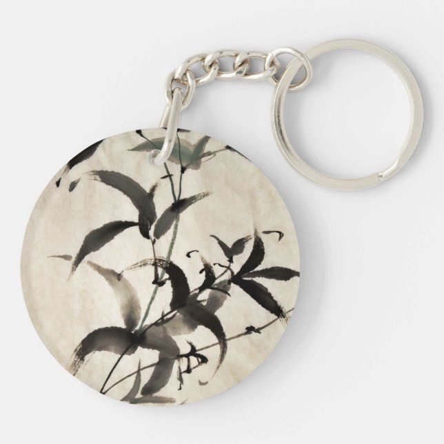 Bamboo Key Ring (Back)