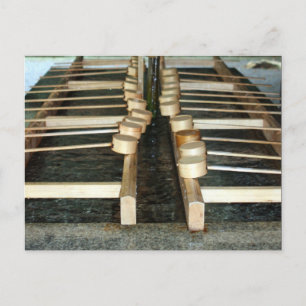 bamboo ladles postcard
