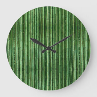Bamboo Large Clock