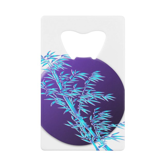 bamboo leaves circle round (Front)