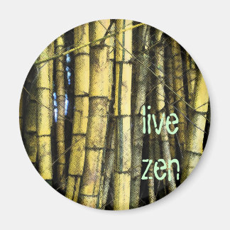 bamboo live zen magnet