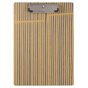 Bamboo Look Striped Clipboard