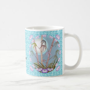Bamboo Lotus Moon Coffee Mug