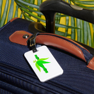 Bamboo Luggage Tag