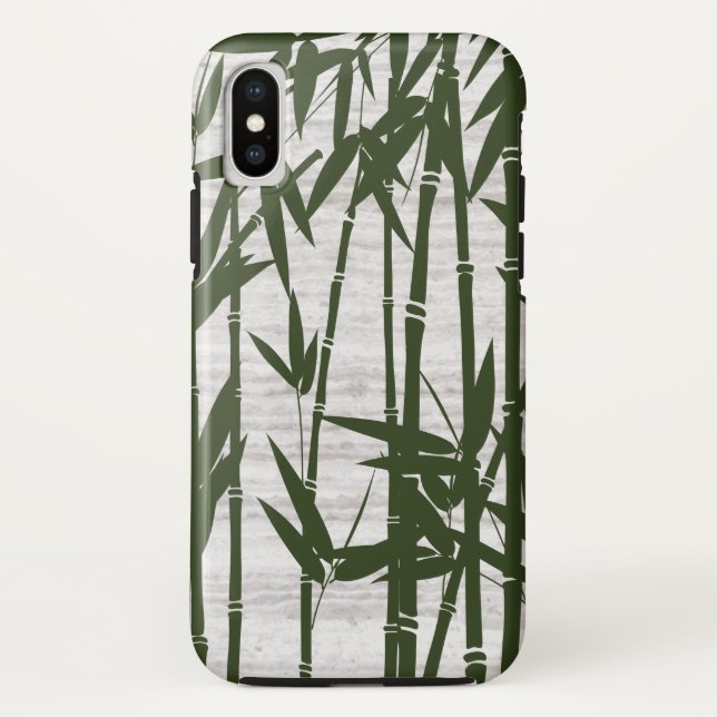 Bamboo Marble Case-Mate iPhone Case (Back)