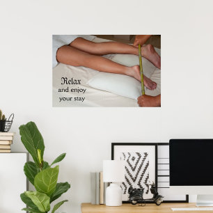 Bamboo Massage Poster