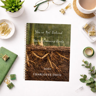 Bamboo motivational business woman planner