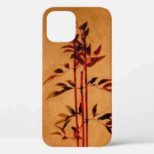 Bamboo on Parchment iPhone 12 Case