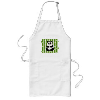 Bamboo Panda Apron/Smock Long Apron