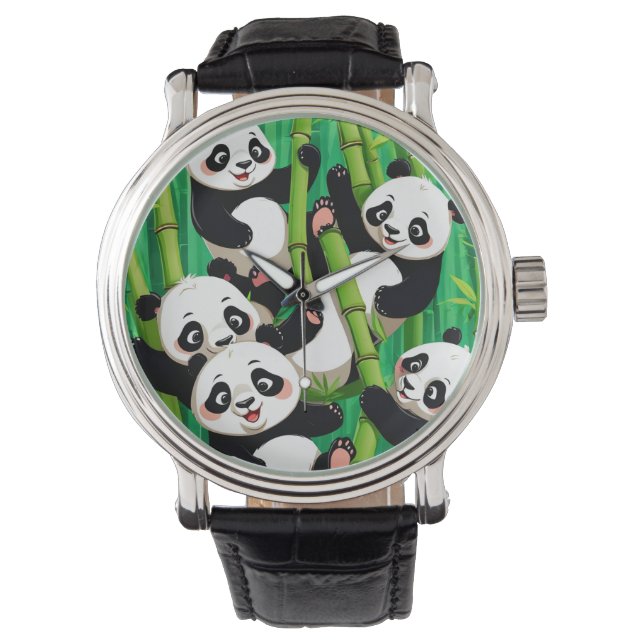 Bamboo Panda Watch (Front)