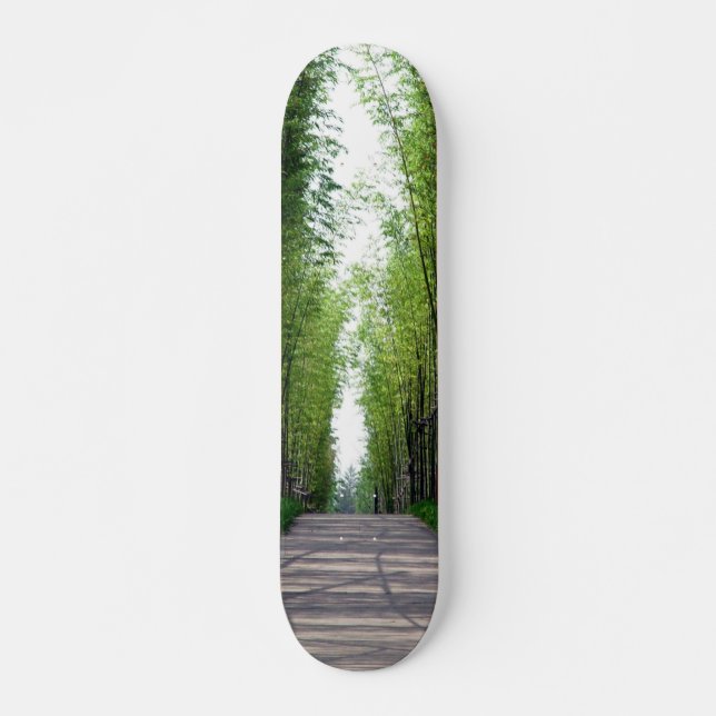 Bamboo Path Skateboard (Front)